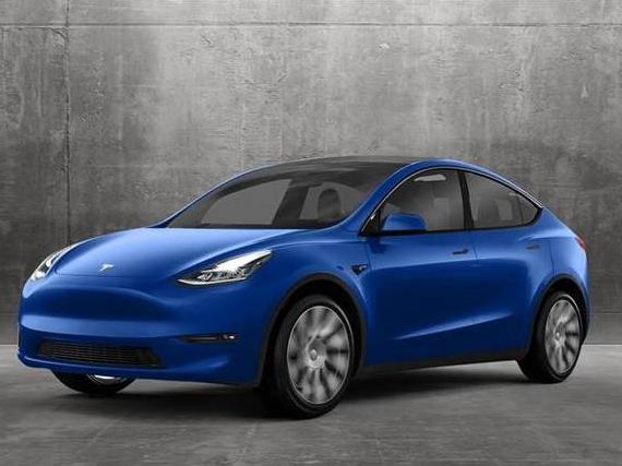 TESLA MODEL Y 2021 5YJYGDEE5MF195918 image